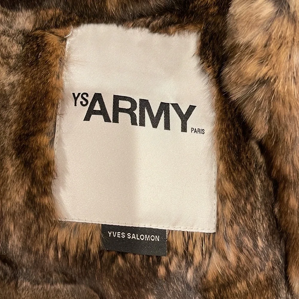 NWOT Yves Salomon Army Parka - Full lining - 36 - Picture 6 of 10